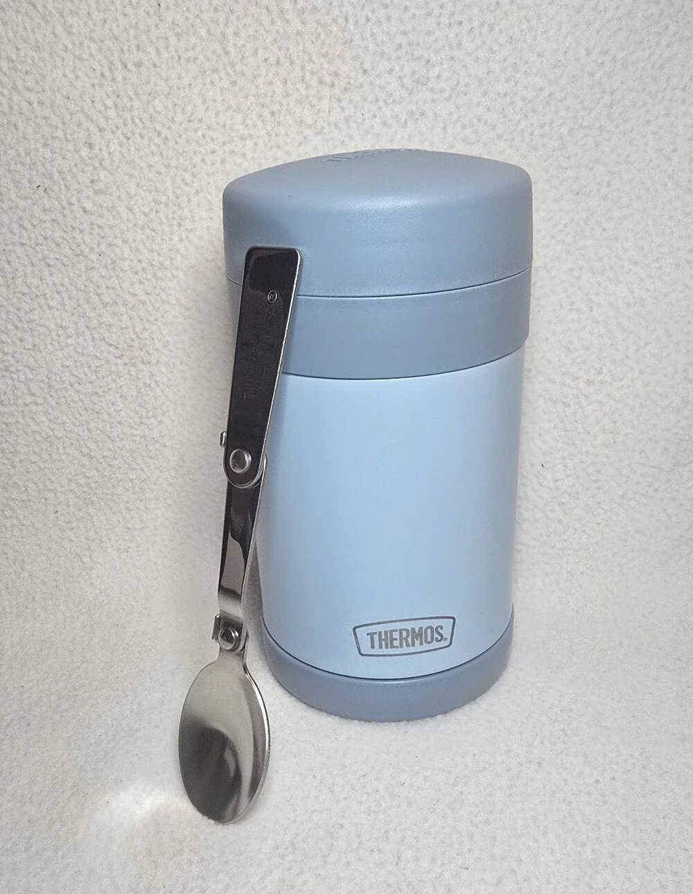 Thermos Light Blue Insulated Food Jar - Portable Hot & Cold Container